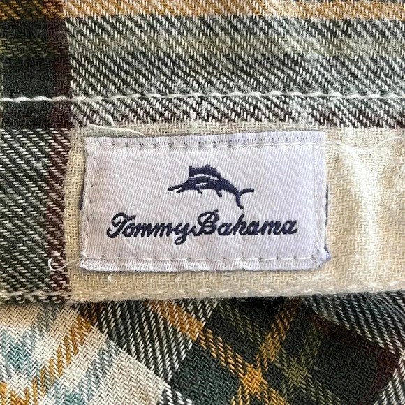 Boys’ Tommy Bahama Flannel Button-Up Shirt, Size‎ XXL (16) – NWOT - Picture 5 of 8